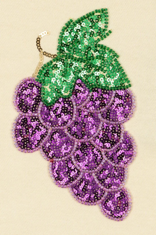 Konges Sløjd bluza dziecięca LOU SEQUIN SWEAT SHIRT OCS KS104940.PPY2 beżowy