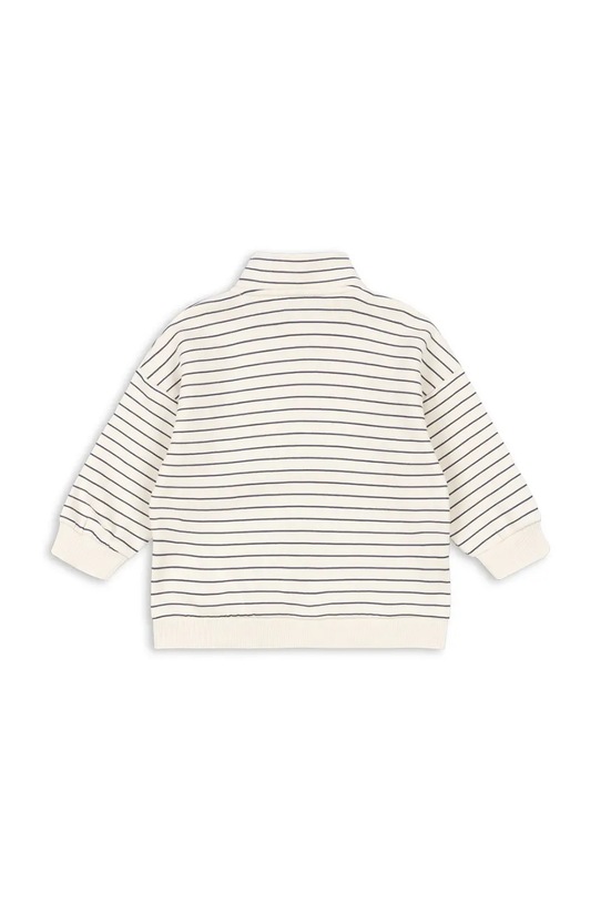Κοριτσίστικα Παιδική μπλούζα Konges Sløjd LOU STRIPE HALF ZIP SWEAT OCS KS104941.PPY2 μπεζ