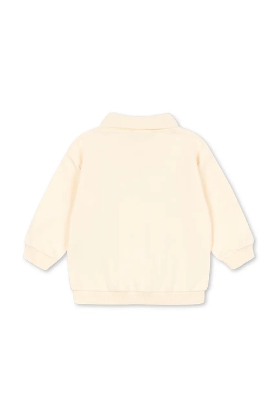 Κοριτσίστικα Παιδική βαμβακερή μπλούζα Konges Sløjd SPOTTY LS POLO GOTS KS105088.PPY2 μπεζ