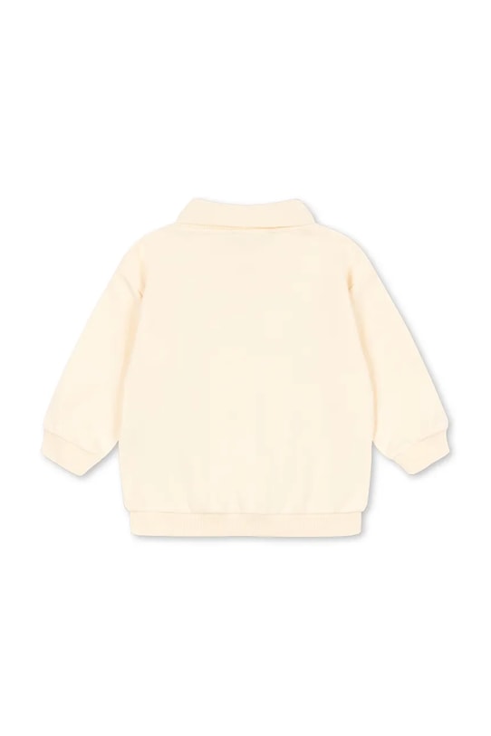 Κοριτσίστικα Παιδική βαμβακερή μπλούζα Konges Sløjd SPOTTY LS POLO GOTS KS105088.PPY2 μπεζ