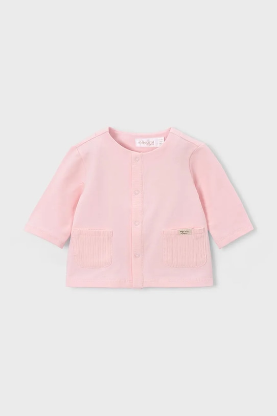 Dukserica za bebe Mayoral Newborn s elastinom roza 1485.1A.Newborn.PPY2