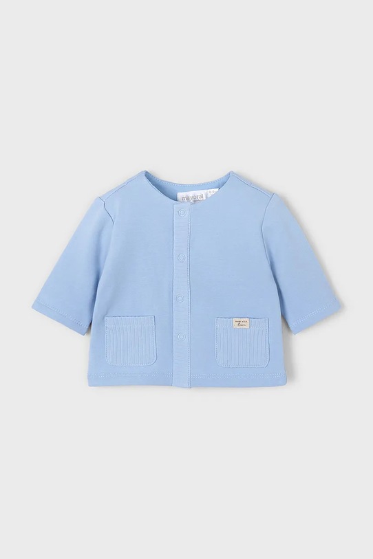 Dukserica za bebe Mayoral Newborn s elastinom plava 1485.1A.Newborn.PPY2