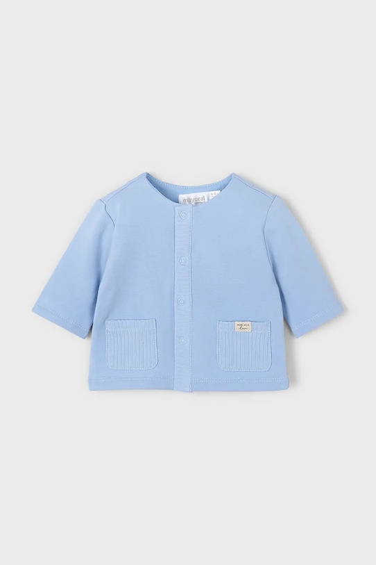 Dukserica za bebe Mayoral Newborn s elastinom plava 1485.1A.Newborn.PPY2