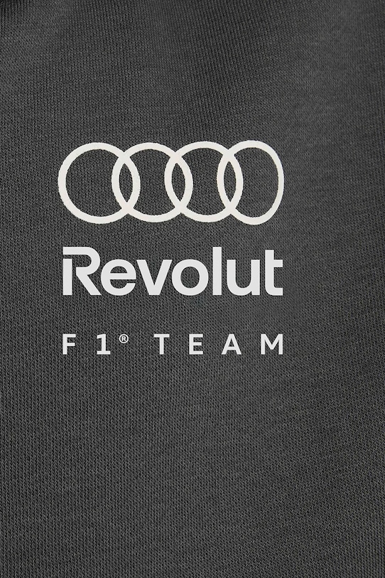 adidas Performance hanorac pentru copii, cu bumbac AUDI negru KE6780