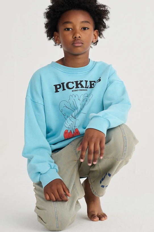 Bobo Choses bluza bawełniana dziecięca Bunch Of Vegetables 126AC040