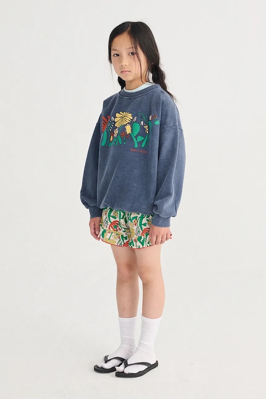 Bobo Choses felpa in cotone bambino/a Color Herbalist 126AC042