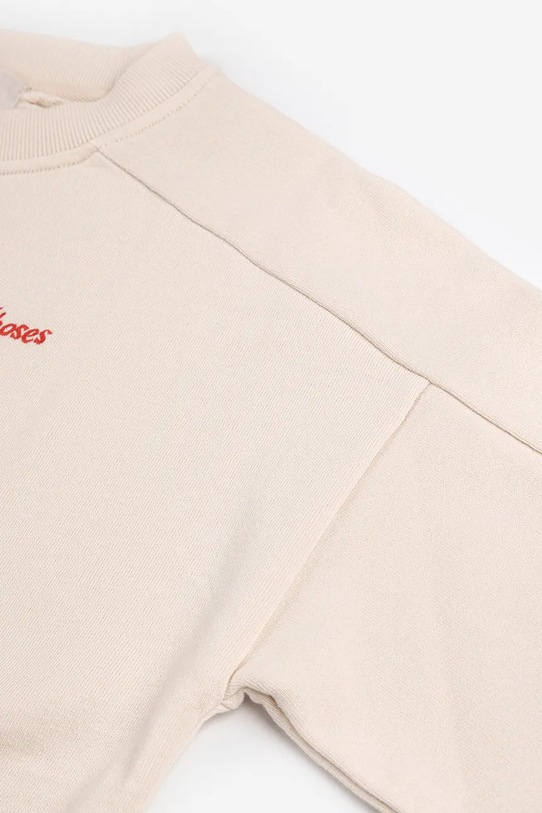 BIMBA Bobo Choses felpa in cotone bambino/a Pickles is at Home 126AC048 beige