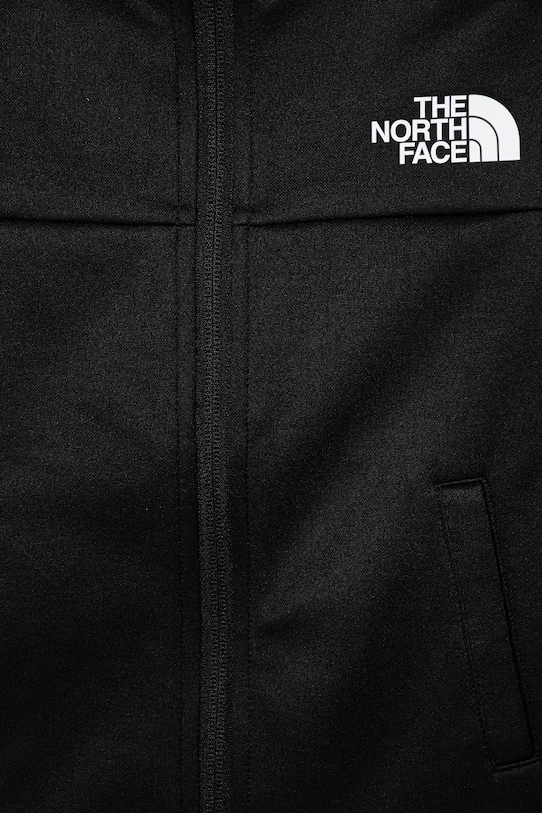 Chlapec The North Face detská mikina na zips s kapucňou TEEN REAXION FZ HOODIE NF0A8EB6JK31 čierna