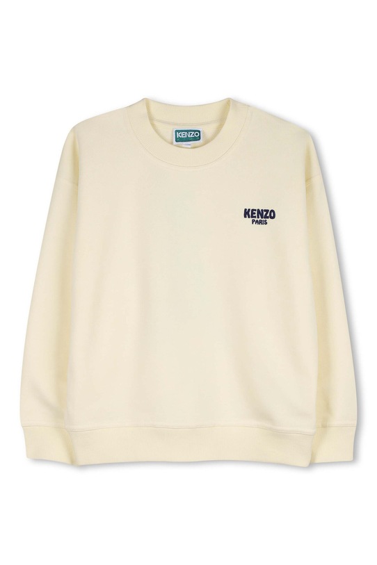Kenzo Kids gyerek melegítőfelső pamutból K61659.86.108 sárga SS26