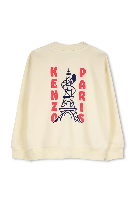 Chlapec Detská bavlnená mikina Kenzo Kids K61659.114.150 žltá