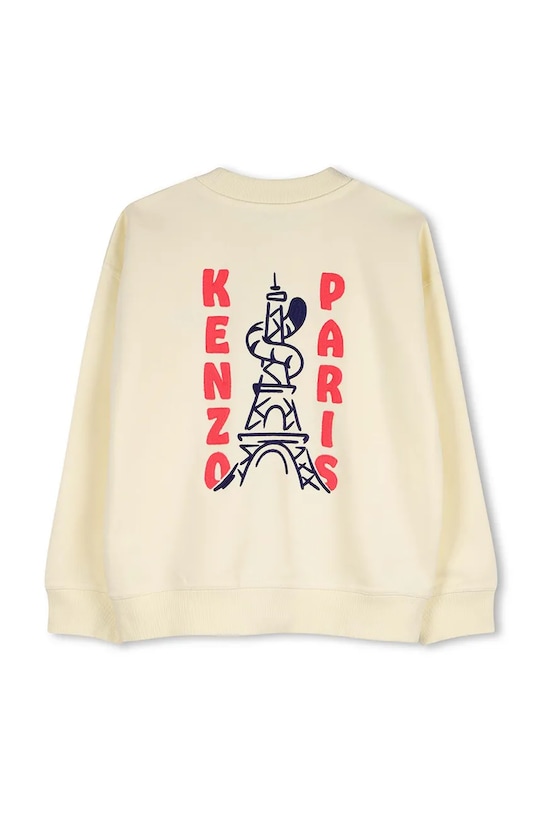 Chlapec Detská bavlnená mikina Kenzo Kids K61659.114.150 žltá