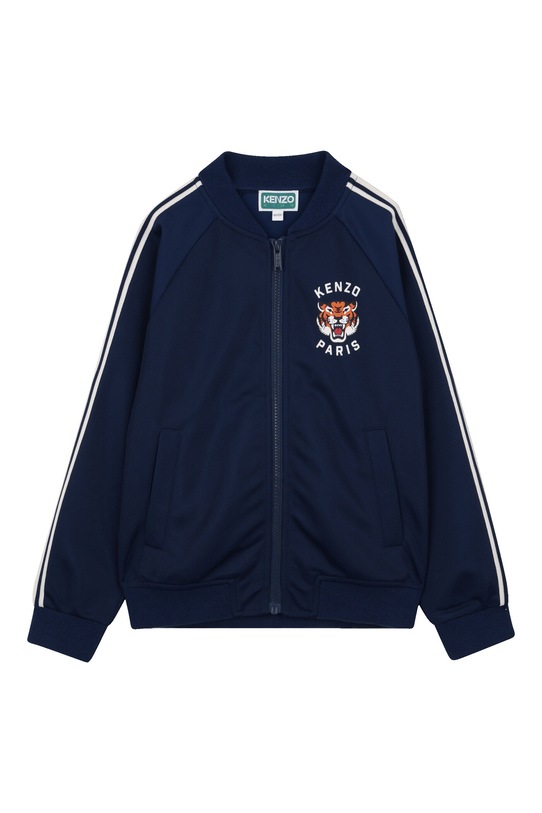 Kenzo Kids gyerek felső aplikációval sötétkék K61687.108