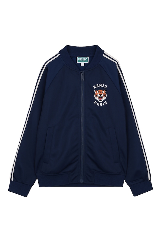 Kenzo Kids gyerek felső aplikációval sötétkék K61687.108