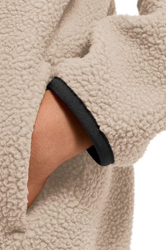 Jack Wolfskin rozepínací mikina dětská fleecová LITE CURL FZ K A65885.164.176