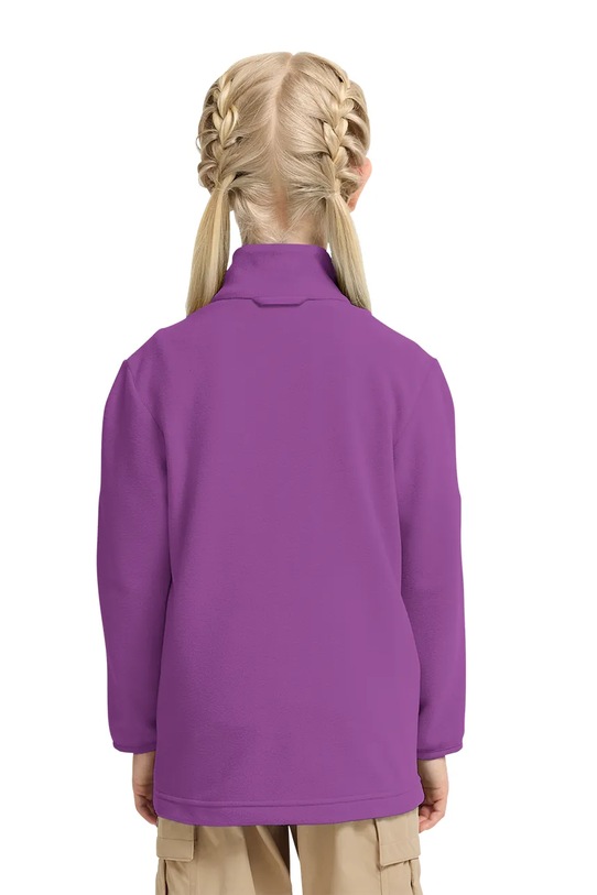 Jack Wolfskin флісова кофта дитяча TAUNUS 100 FZ K A65888.164.176 фіолетовий