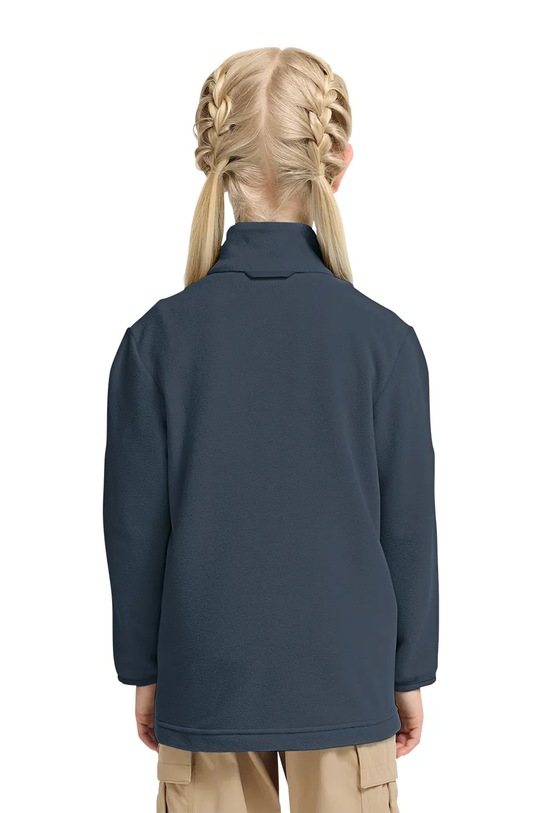 Băieți Jack Wolfskin hanorac din polar pentru copii TAUNUS 100 FZ K A65888.164.176 bleumarin