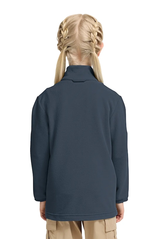 Băieți Jack Wolfskin hanorac din polar pentru copii TAUNUS 100 FZ K A65888.164.176 bleumarin