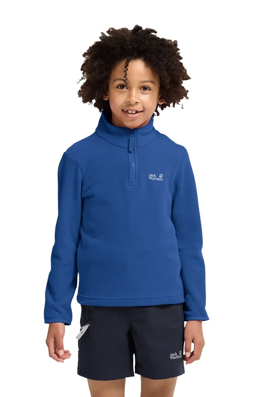 Jack Wolfskin hanorac din polar pentru copii TAUNUS 100 HZ K A65889.164.176 albastru SS26