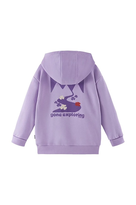 Chłopiec Reima bluza dziecięca Huppis 5200491A.PPY2 fioletowy