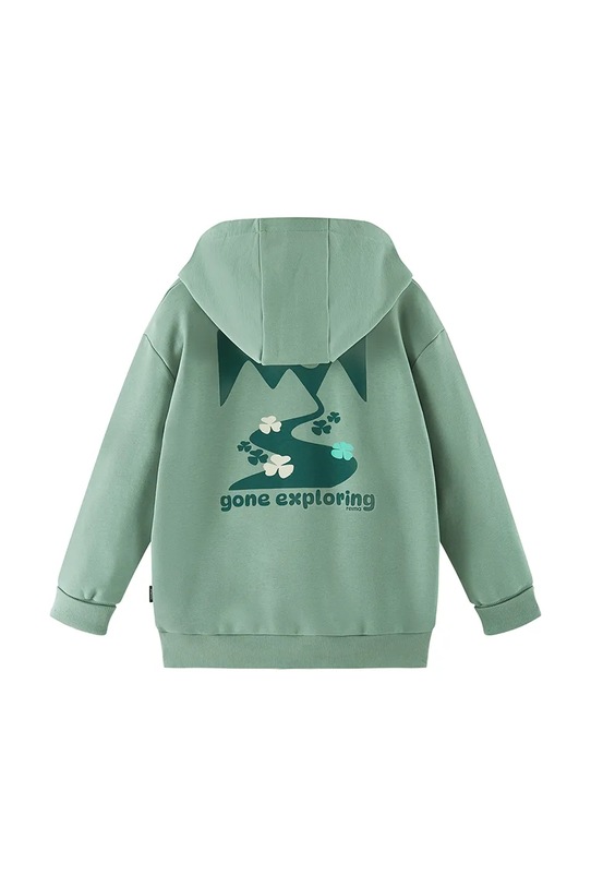 Chłopiec Reima bluza dziecięca Huppis 5200491A.PPY2 zielony