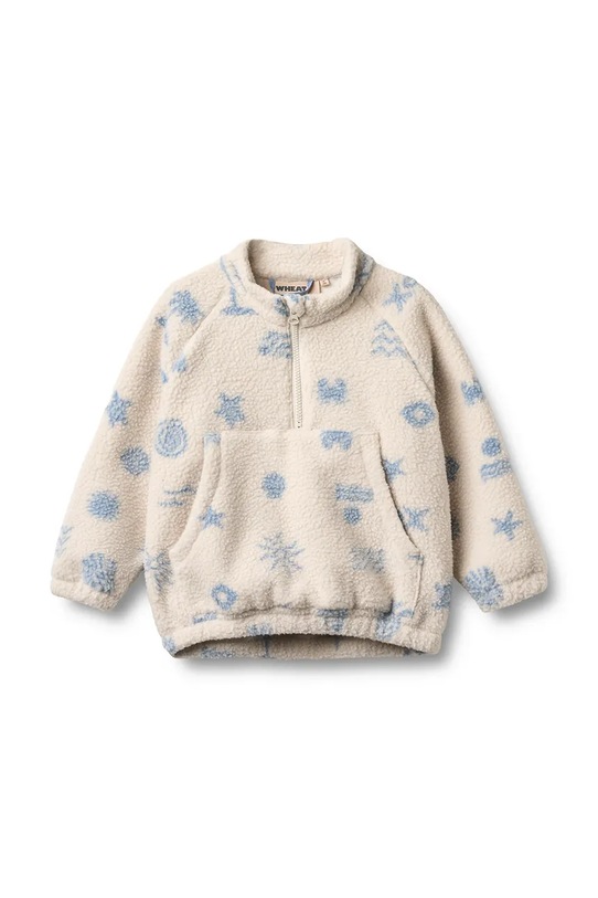 Wheat bluza polarowa dziecięca bez kaptura beżowy 7285.903R.GRS
