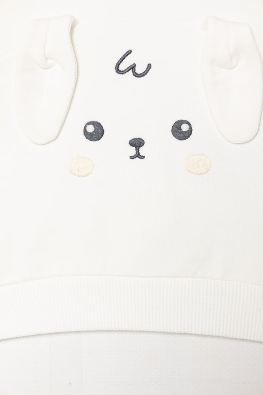 Chłopiec United Colors of Benetton bluza niemowlęca 35FNA1061.W.Stagionale biały