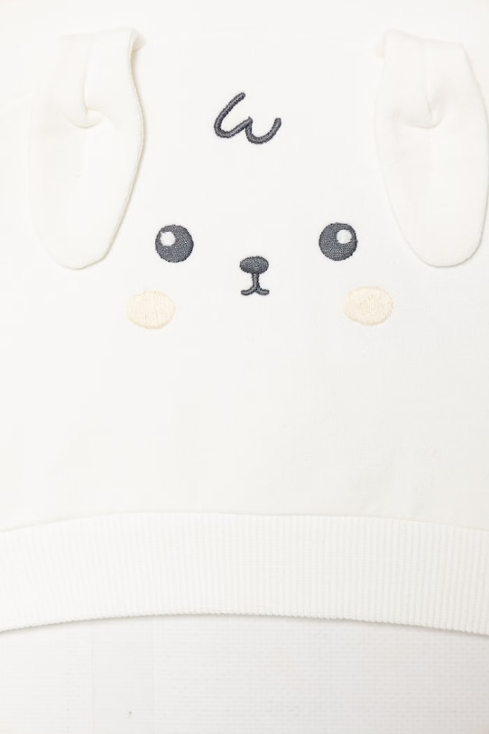 Chłopiec United Colors of Benetton bluza niemowlęca 35FNA1061.W.Stagionale biały