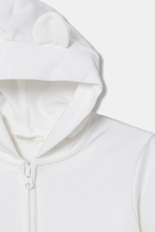 Chłopiec United Colors of Benetton bluza dziecięca 35FNA501U.W.Stagionale biały