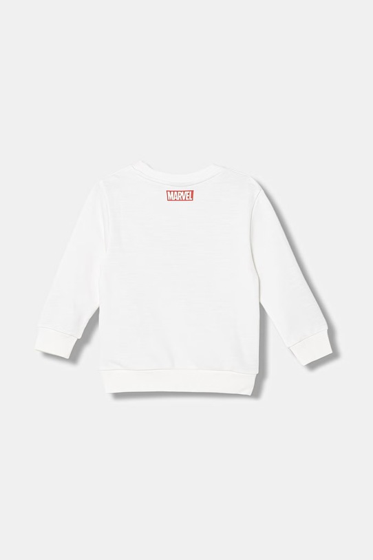 United Colors of Benetton mikina dětská s bavlnou 31A6G10MM.P.Stagionale bílá SS26