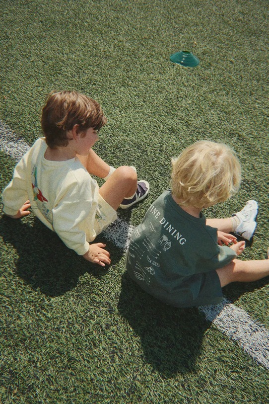 Konges Sløjd gyerek pamut melegítőfelső LOU SWEAT SHIRT OCS KS105451.PPY2