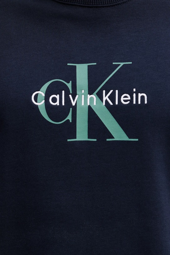 Calvin Klein Jeans bluza bawełniana LV04RD242G granatowy