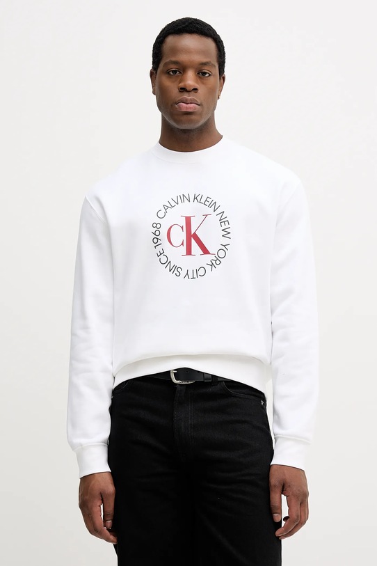 Calvin Klein Jeans bluza pozostałe biały LV14RE250G