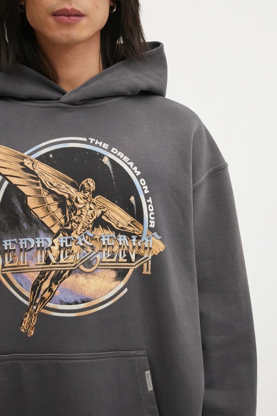 Represent bluza bawełniana Golden Tour szary MLM100822.46