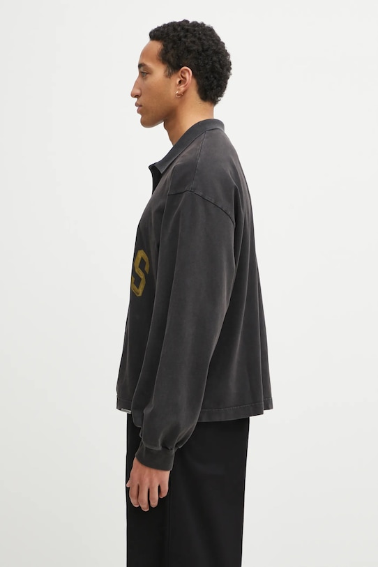 Represent bluza bawełniana Owners Rugby OCM100048.02 szary SS26