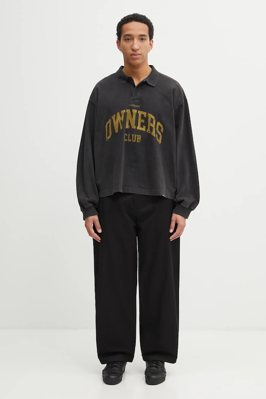 Represent bluza bawełniana Owners Rugby OCM100048.02 szary