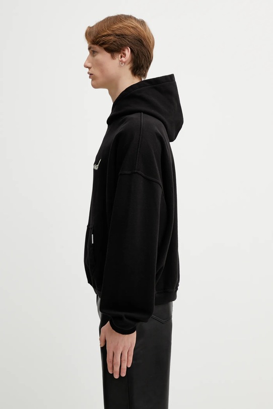 Represent bluza bawełniana England MLM100871.01 czarny SS26