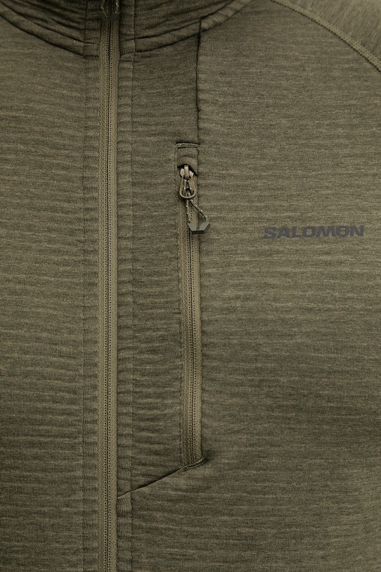 Salomon bluza treningowa ESSENTIAL LIGHTWARM LC2443700 zielony