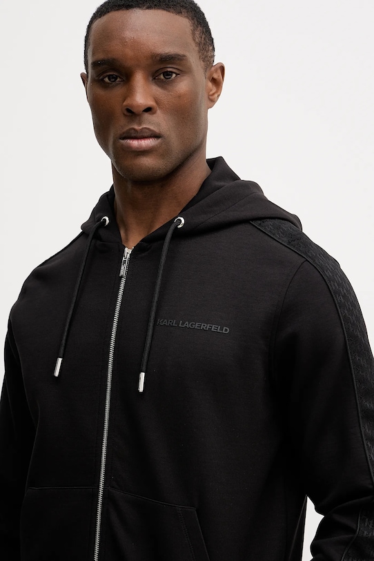 Karl Lagerfeld bluza z kapturem czarny 561902.705007