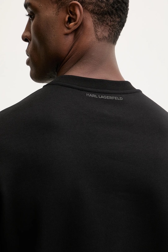 Karl Lagerfeld bluza bawełniana 561952.705075 czarny