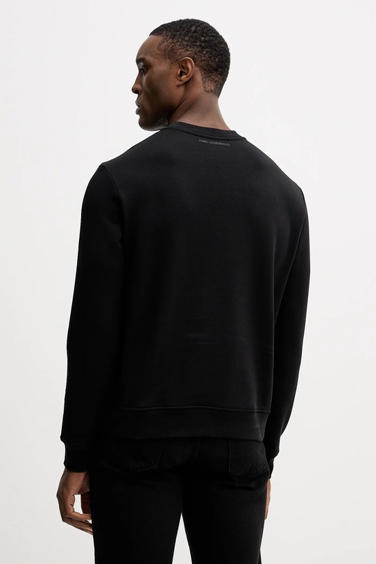 Odzież Karl Lagerfeld bluza bawełniana 561951.705072 czarny