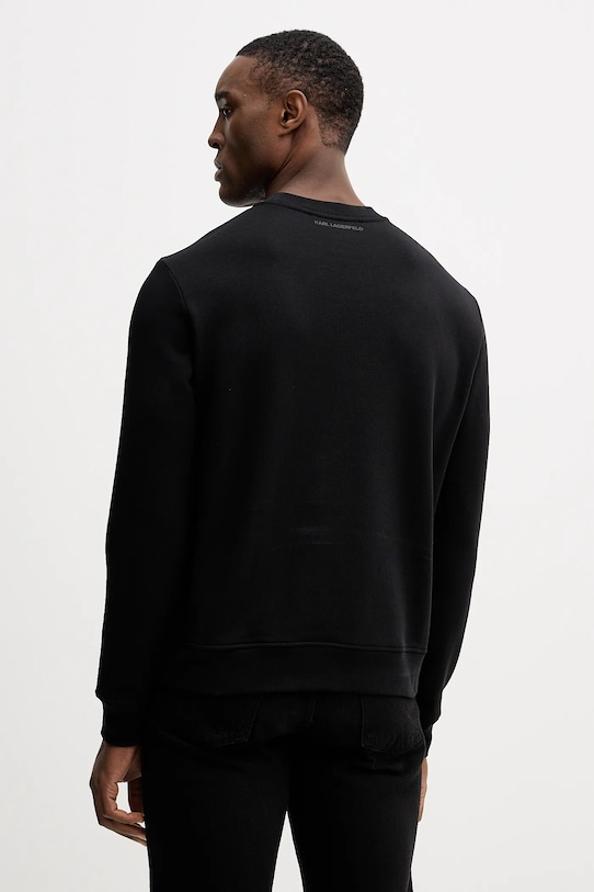 Odzież Karl Lagerfeld bluza bawełniana 561951.705072 czarny