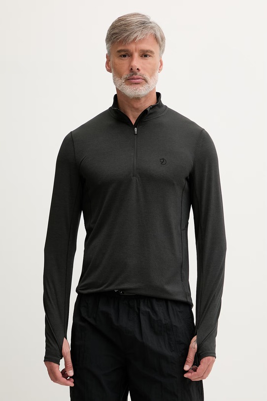 Fjallraven bluza sportowa męska Abisko Day czarny F12600322