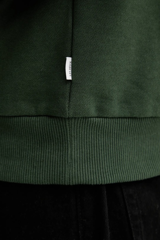 Les Deux bluza bawełniana 1001292 zielony