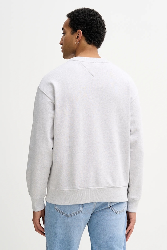 Ρούχα Βαμβακερή μπλούζα Tommy Jeans DN0DN00054 γκρί