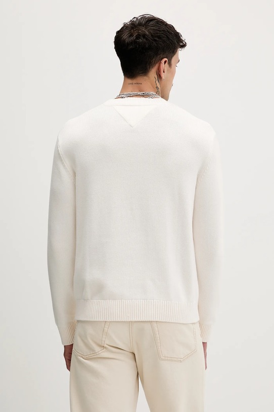 Odzież Tommy Jeans sweter bawełniany DM0DM22401 beżowy