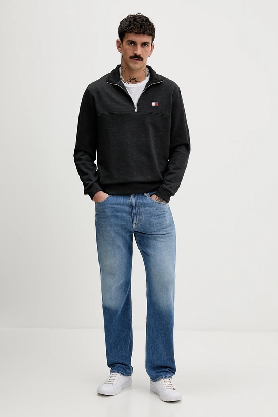 Tommy Jeans bluza DM0DM22344 szary SS26