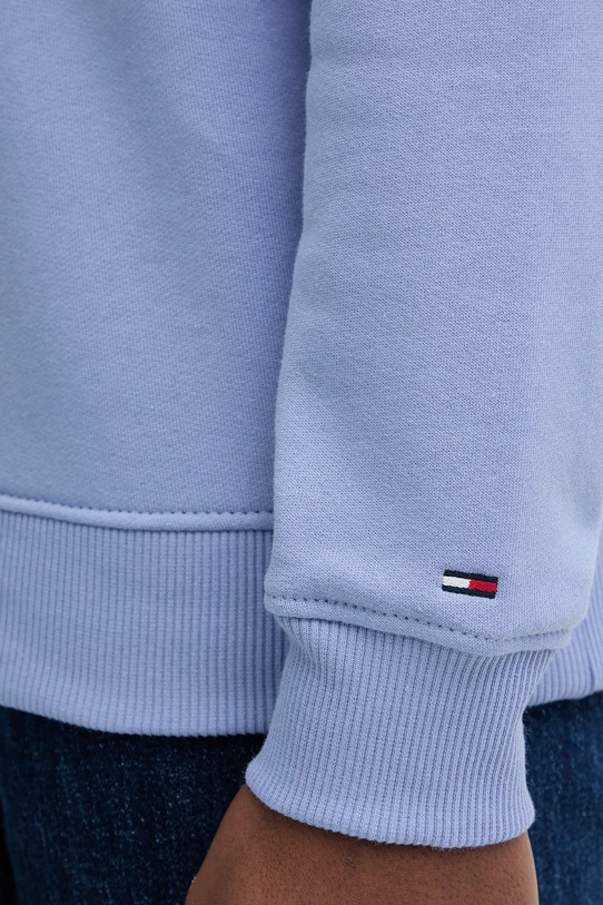 Βαμβακερή μπλούζα Tommy Jeans DM0DM22366 μπλε