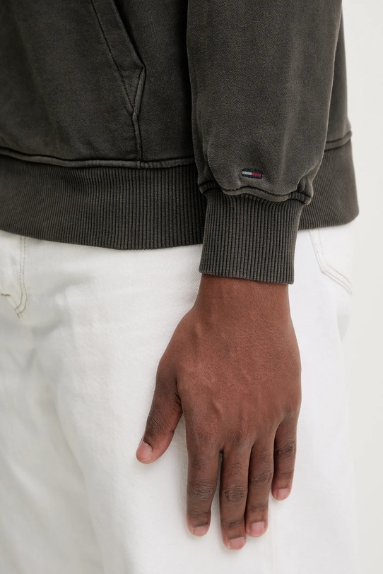 Tommy Jeans bluza bawełniana DM0DM22367 szary