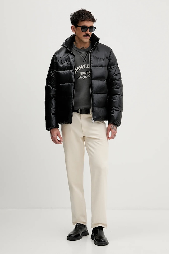 Tommy Jeans bluza DM0DM22369 szary SS26