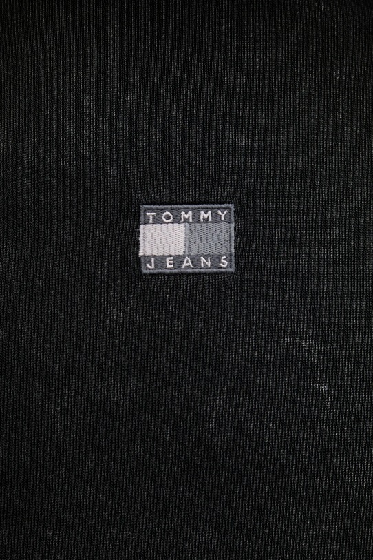 Бавовняна кофта Tommy Jeans DM0DM22383 чорний